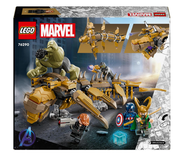 LEGO Marvel 76290 Avengers kontra Lewiatan - 1266182 - zdjęcie 6
